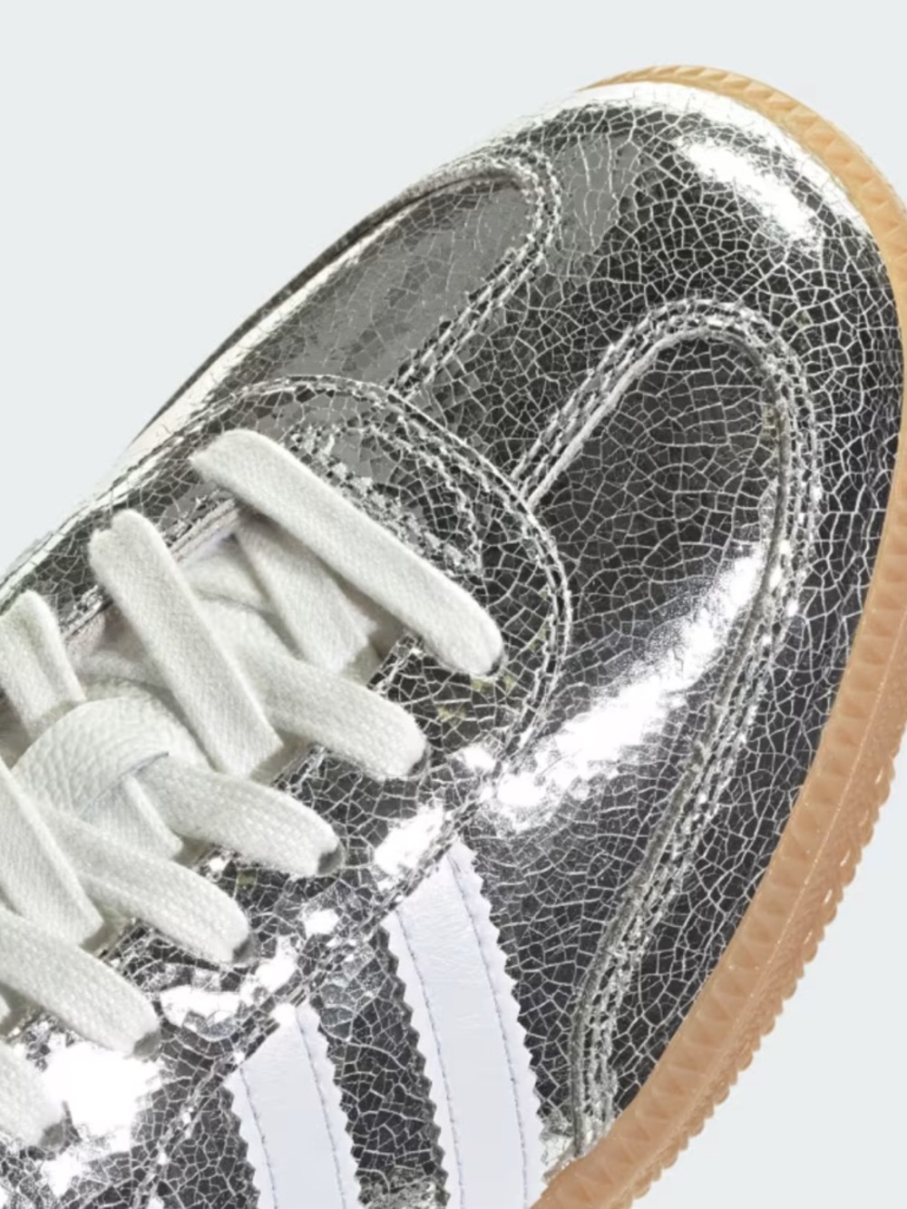 adidas Samba OG Silver Metallic / Cloud White / Core White - Picture 8 of 8